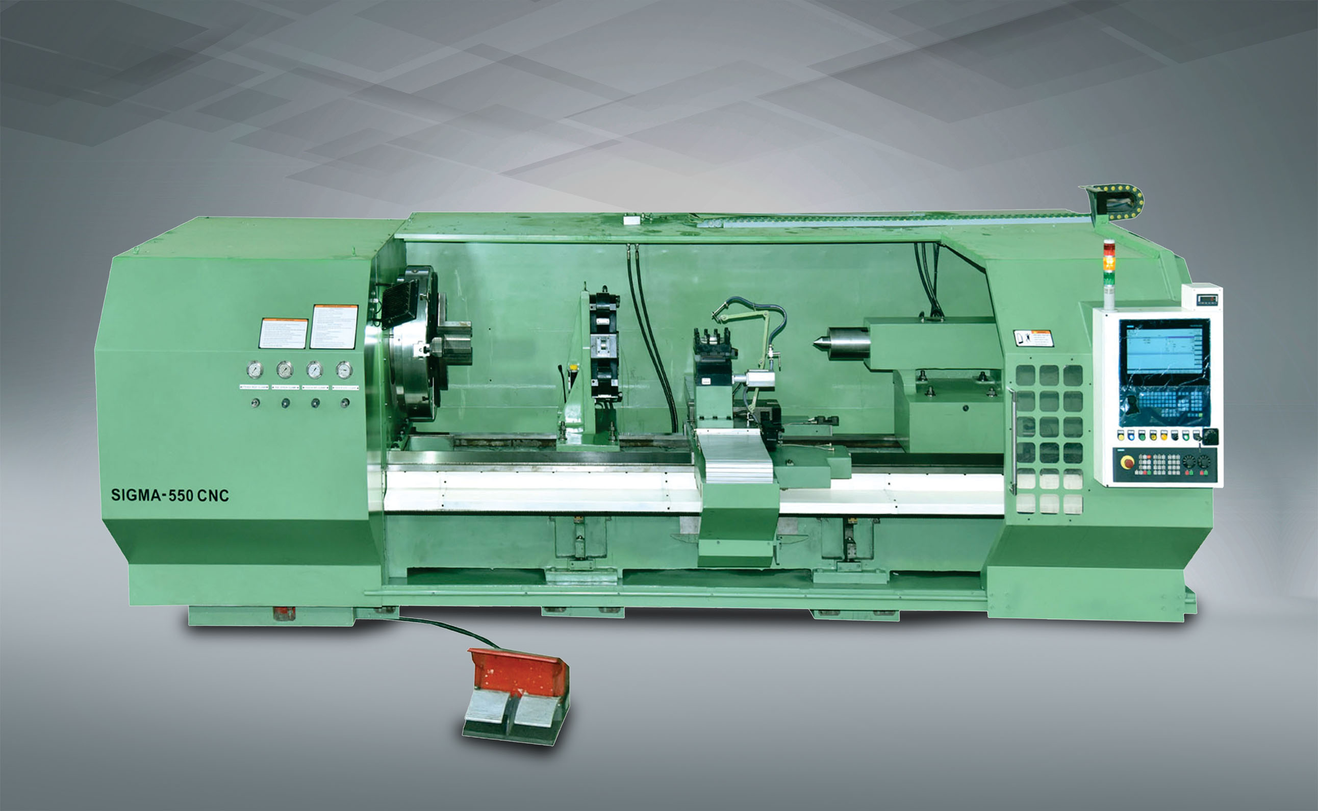 CNC Heavy Duty Lathe Machine