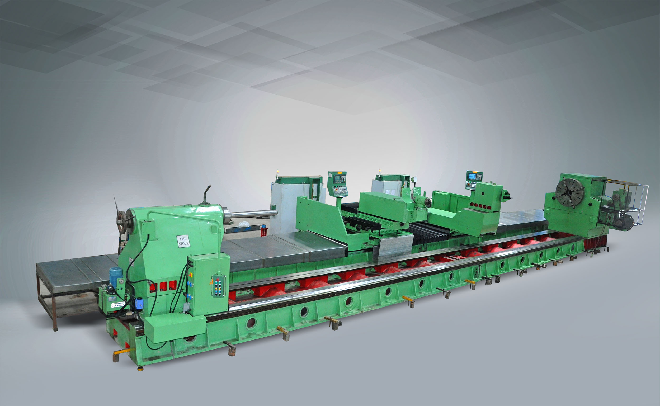 CNC Heavy Duty Flat-bed Mill-Turn Machine