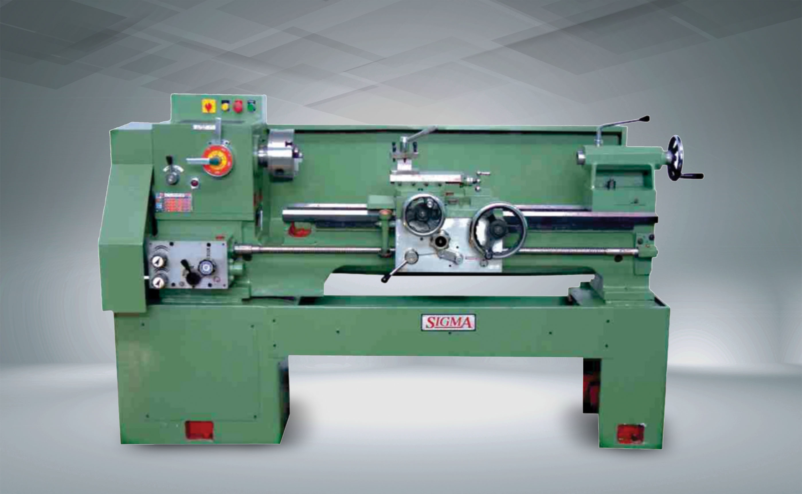 All Geared Precision Lathe Machine